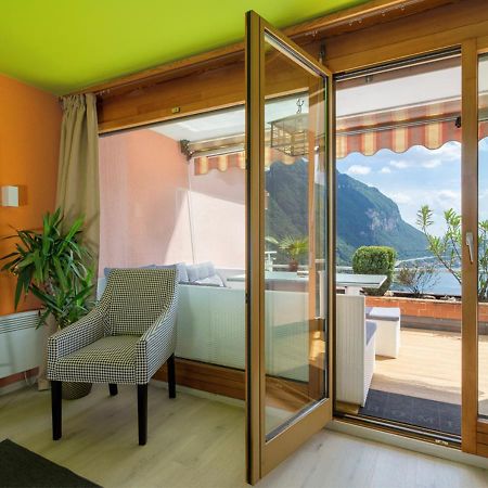 Casa Belvedere Rovio Exteriér fotografie