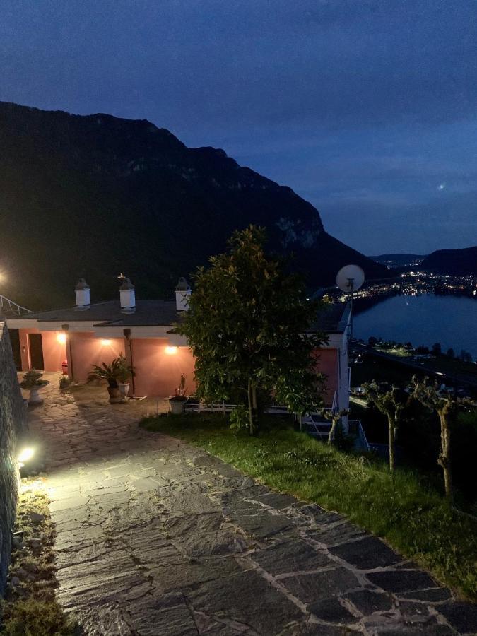 Casa Belvedere Rovio Exteriér fotografie