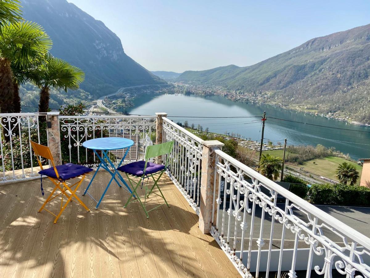 Casa Belvedere Rovio Exteriér fotografie