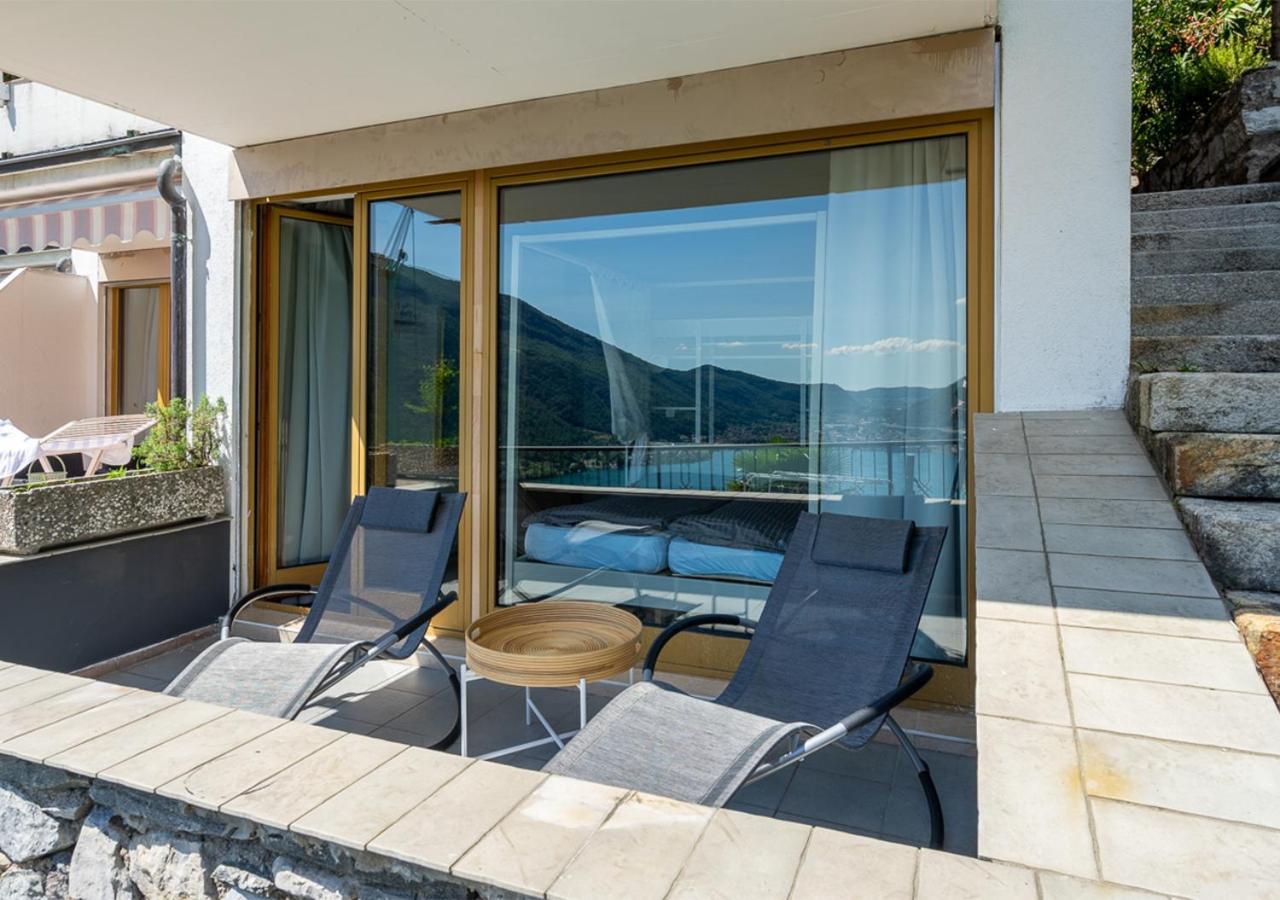 Casa Belvedere Rovio Exteriér fotografie