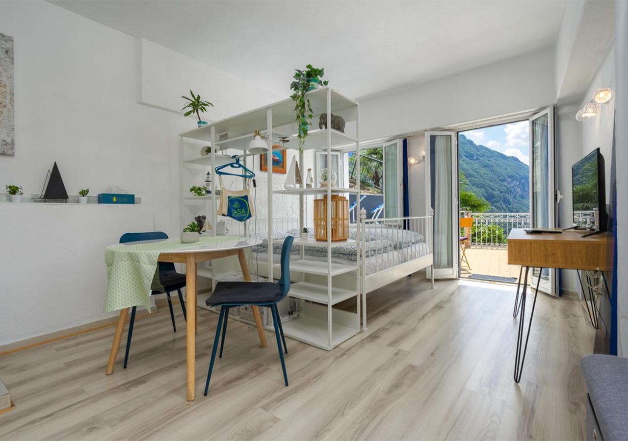 Casa Belvedere Rovio Exteriér fotografie